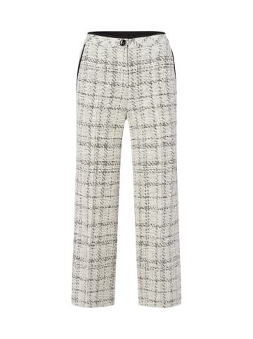 MARC CAIN COLLECTIONS Hose Wukari in ecru schwarz