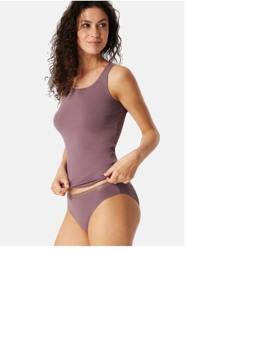 Schiesser Rioslip Modern in schwarz, lila