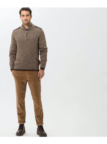 BRAX  Pullover in brandy