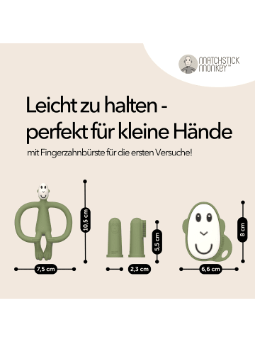 MATCHSTICK MONKEY Beißring / Zahnungshilfe Starter Set
