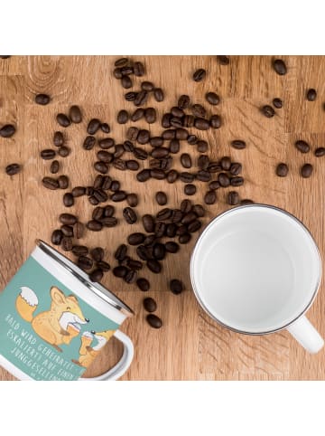 Mr. & Mrs. Panda Kaffeetasse Junggesellenabschied Eskalation mit... in Meeresbrise