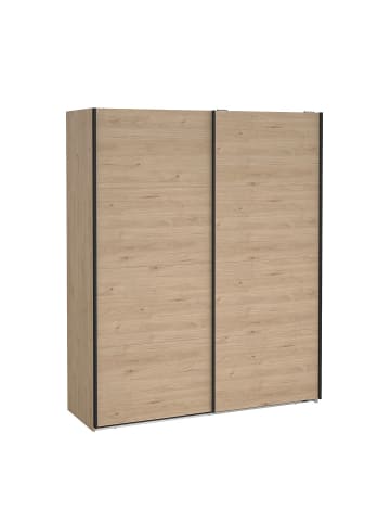 ebuy24 Schiebetürenschrank Bergamo (2-türig) Eiche 179 x 67 cm
