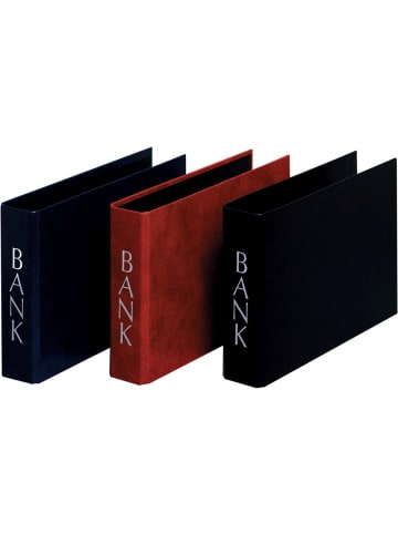 Herlitz Bankordner 23,5x16,5cm 5cm Rückenbreite PP farbig sortiert Packung m...