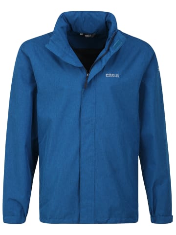 PRO-X elements Funktionsjacke "RAY" in Peacock Melange-Blau