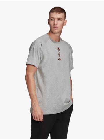 adidas T-Shirts in medium grey heather