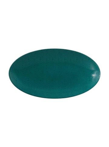 Seltmann Weiden Servierplatte Life Fashion 33x18 cm in Trendy Petrol