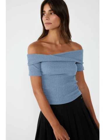 NO MATTER WHAT Shirt in Blau