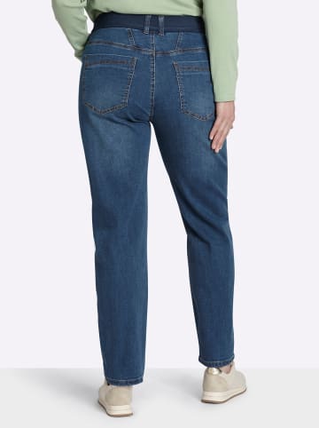 sheego Jeans in blue-stone-washed