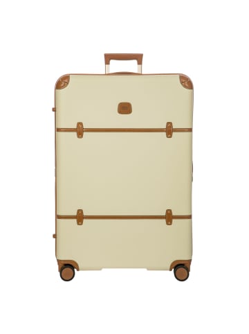 BRIC`s Bellagio 4 Rollen Trolley 82 cm mit Dehnfalte in creme