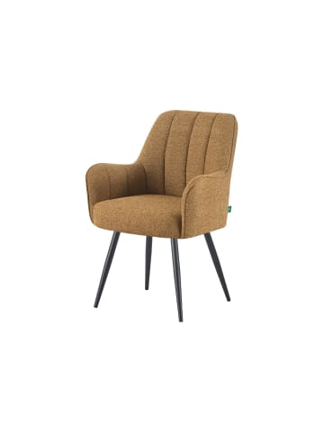 DUBI Möbel 2er-Set: Esszimmerstuhl THOMAS-BELA in Senfgelb - (B)58 x (H)87 x  (T)62 cm