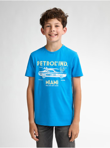 Petrol Industries 2er-Pack Basic-T-Shirt Rundhals Peacock in Mehrfarbig