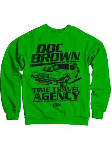 Back To The Future Pullover in Grün