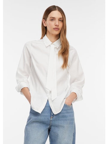 comma Bluse in 0100_weiß