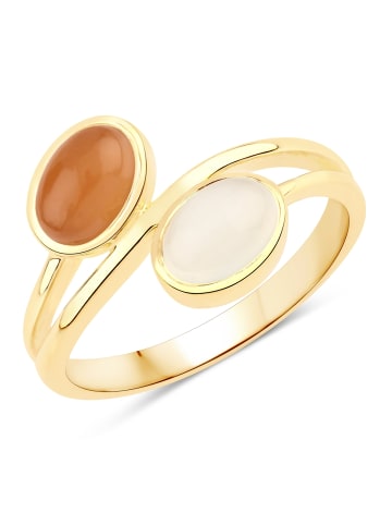 Rafaela Donata Ring Sterling Silber Mondstein in gelbgold