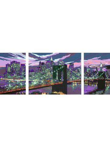 Ravensburger Malprodukte New York Skyline CreArt - Premium Triptychon 14-99 Jahre in bunt