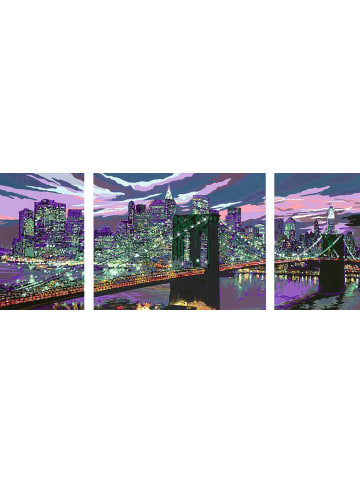 Ravensburger Malprodukte Skyline von New York CreArt - Premium Triptychon 14-99 Jahre in bunt