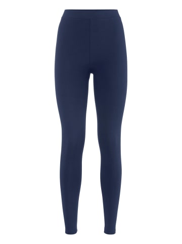 Hessnatur Basic Leggings in dunkelblau