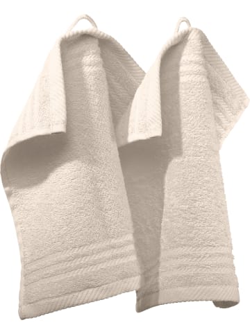 REDBEST Frottier Seiftuch 2er-Pack New York in creme