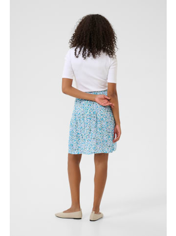 Kaffe Rock KAmaja Regular fit in Blue Petite Flowers