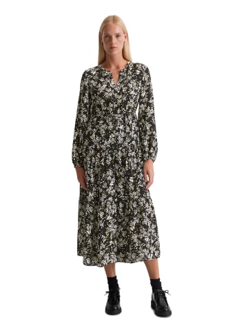 Marc O'Polo Stufenkleid mit Allover-Print relaxed in multi/black