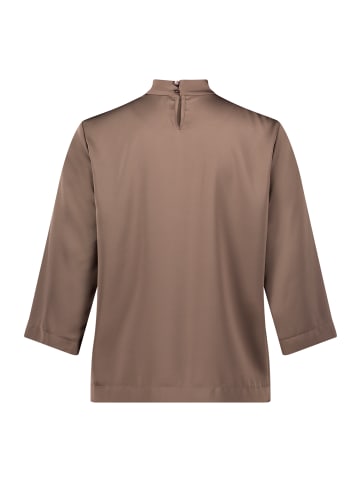 Betty Barclay Schlupfbluse unifarben in Braun