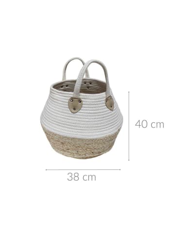 Douceur d’Intérieur Deko-Korb in weiß