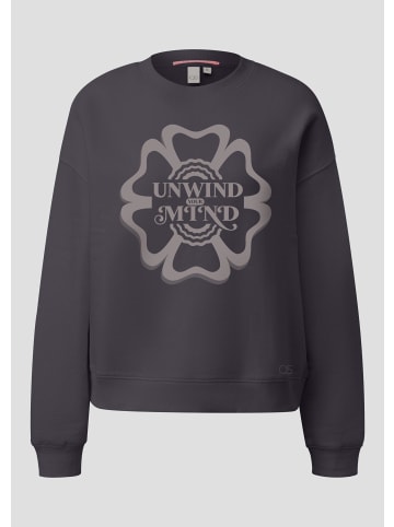 QS Sweatshirt in 98D3_dunkelgrau