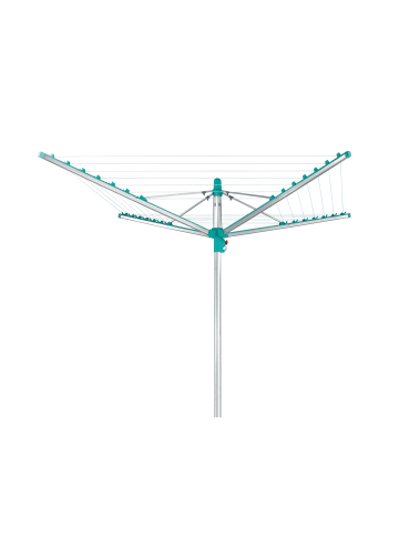Leifheit Wäscheschirm Linomatic 400 Easy silber türkis 214,3 x 214,3 x 170,0 cm