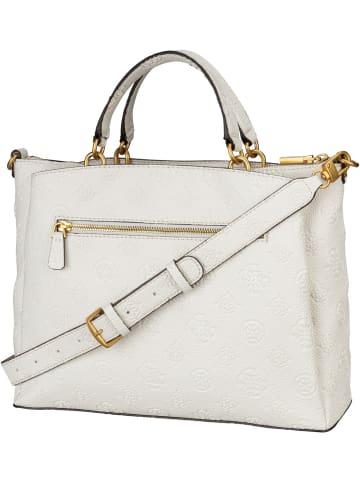 Guess Handtasche Izzy Peony Girlfriend Satchel in Stone Logo