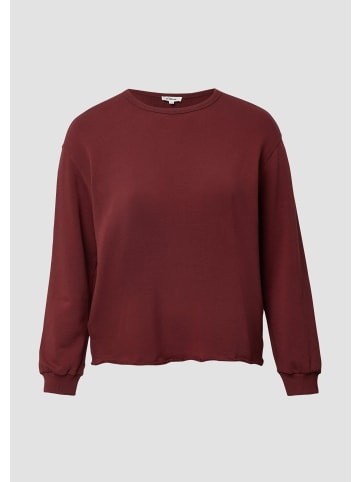 s.Oliver Sweatshirt in 3902_bordeaux