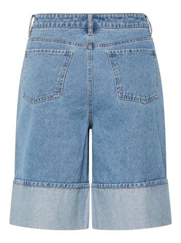 Pieces Jeansshorts in Light Blue Denim