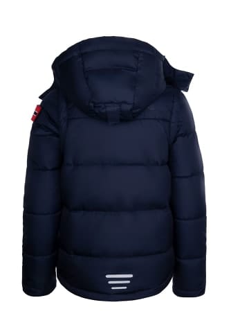 Trollkids Parka Jacke Zip Off "Holmdalen XT" in Marineblau