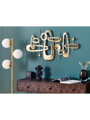 Beliani Wandobjekt MANGANESE in Gold - (W) 90 x (H) 50 x (L) 5 cm