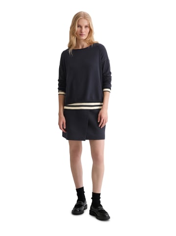 Marc O'Polo Feinstrickpullover loose in Deep Night Blue