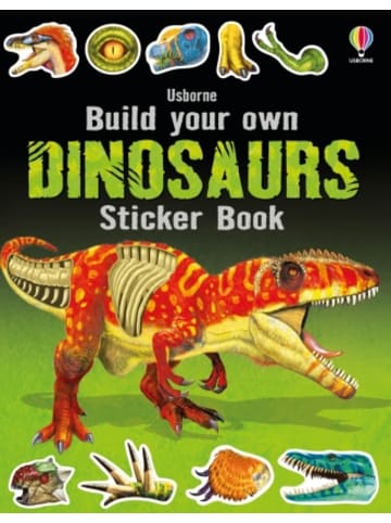 Usborne Publishing Ltd Buch - Build Your Own Dinosaurs Sticker Book