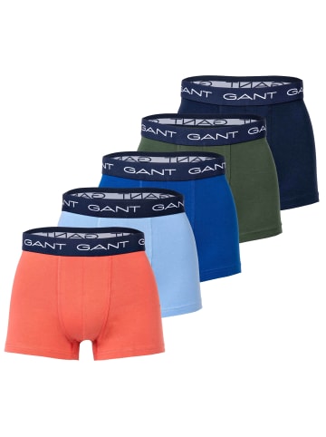 Gant Boxershort 5er Pack in Blau/Grün/Orange