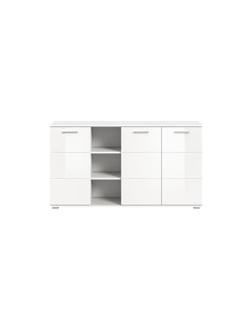 ebuy24 Sideboard Prego Weiß 150 x 37 cm