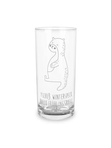 Mr. & Mrs. Panda Tumbler Otter Bauch mit Spruch in Transparent