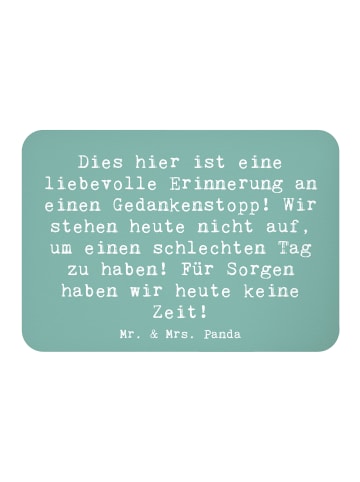 Mr. & Mrs. Panda magnet Spruch Freude Erleben mit Spruch in Meeresbrise