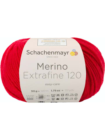 Schachenmayr since 1822 Handstrickgarne Merino Extrafine 120, 50g in Cherry