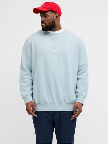 JACK & JONES PLUS Sweatshirt in Celestial Blue
