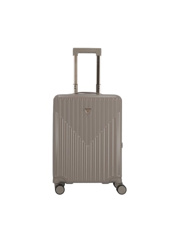 Guess Centennial 4 Rollen Kabinentrolley 55.5 cm in light coffee