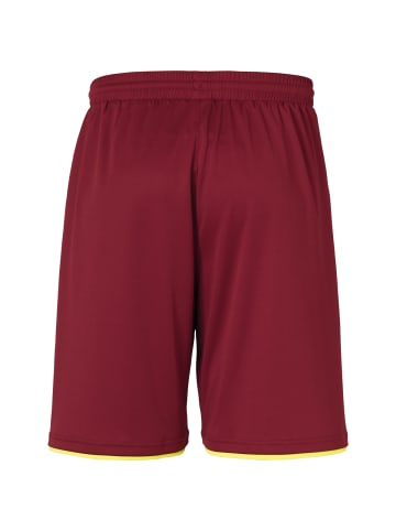 uhlsport  Shorts Club in bordeaux/fluo gelb