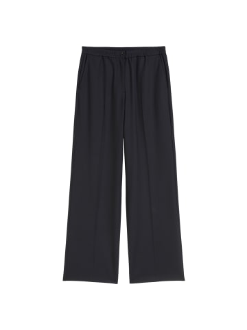 Marc O'Polo Hose mit elastischer Taille in Deep Night Blue