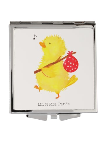 Mr. & Mrs. Panda Schminkspiegel Küken Wander ohne Spruch in Weiß