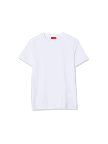 Hugo Boss Rundhals T-Shirt für Herren in white