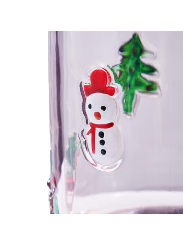 Butlers Windlicht X-MAS Mix in Pink