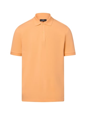 Nils Sundström Poloshirt in aprikot - 0009