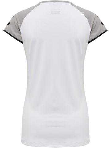 Hummel Hummel T-Shirt Hmlcore Volleyball Damen Dehnbarem Atmungsaktiv Schnelltrocknend in WHITE