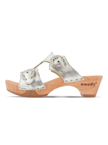 Woody Schnürschuh in silber